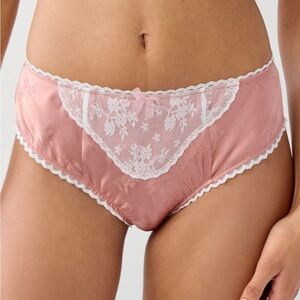 For Love & Lemons Juliet Lace Trim Panties Size L